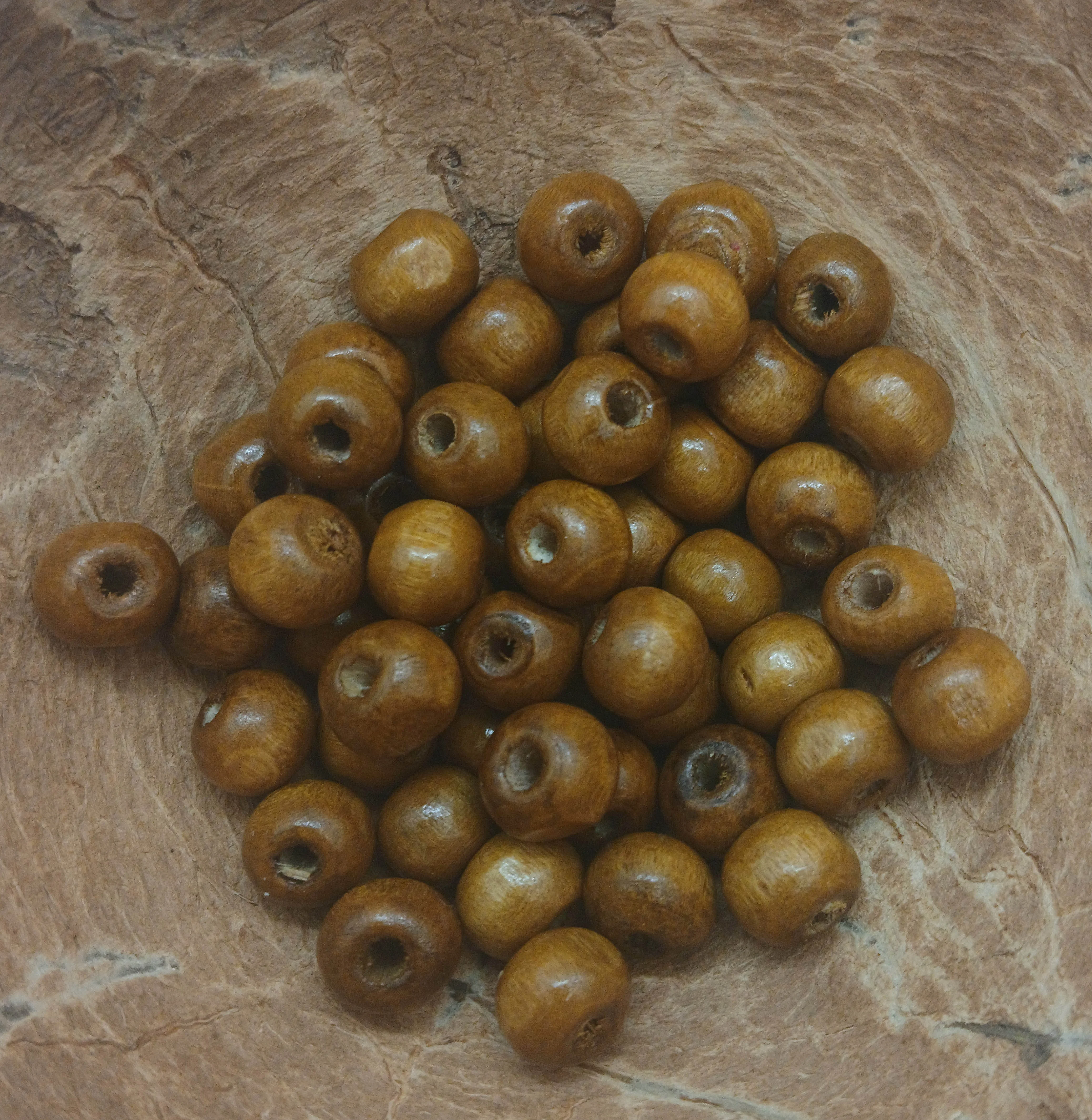 Wooden Beads For Dreamcatcher, jewelry (8 mm / 0.3 inch)- 50pcs / packet photo 5