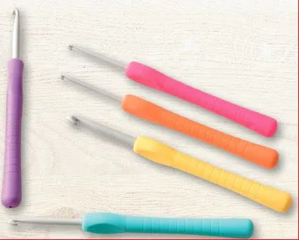 Original Pony Crochet Hook with Palm Friendly Rubber Handles (2mm - 6mm) photo 5