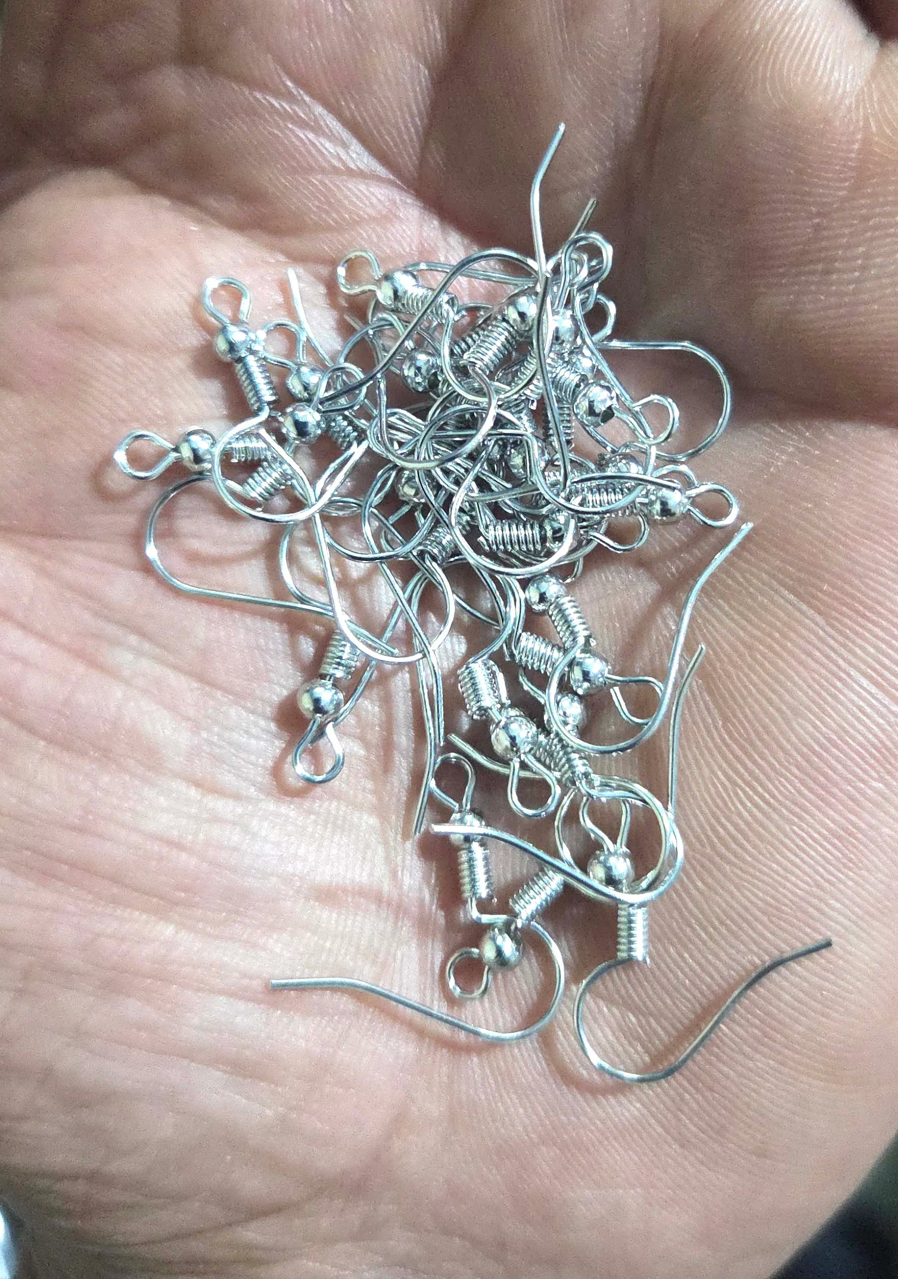 Non rusting earring Clasps Hooks Ear Wire jhumka holder photo 4