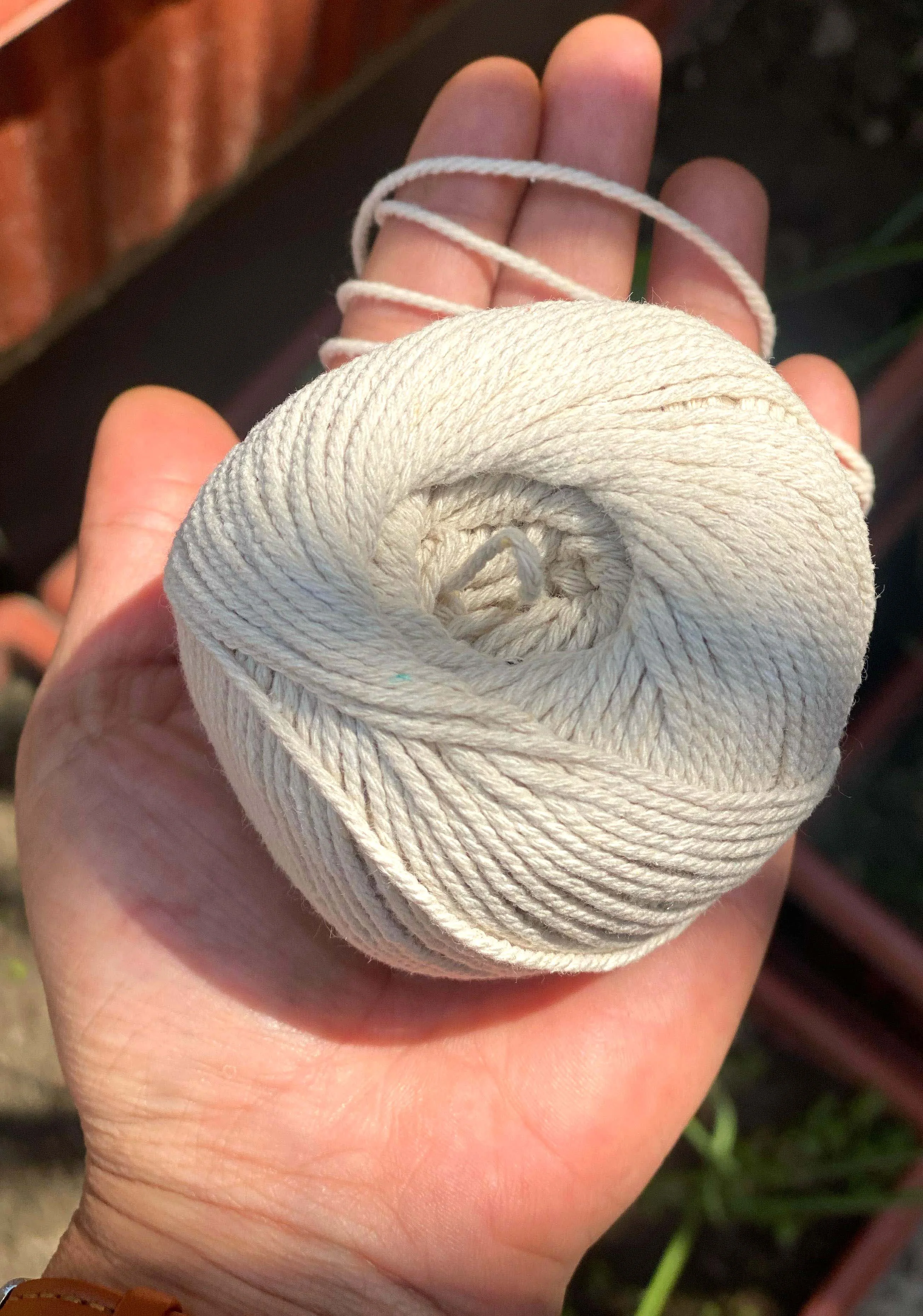 Cotton Thread ball for craft (50gms:50-55 meters) photo 5