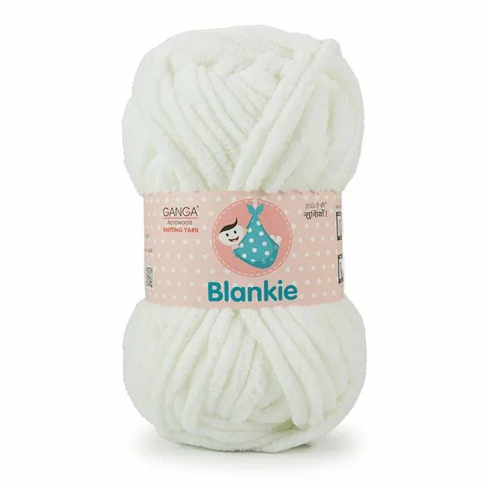 Blankie Yarn for Knitting Crocheting Soft Warm Blankets And Toys Size 5/US I 5mm 100% Acrylic photo 2