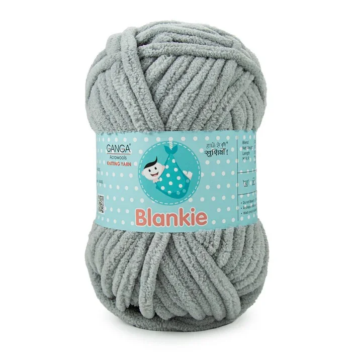 Blankie Yarn for Knitting Crocheting Soft Warm Blankets And Toys Size 5/US I 5mm 100% Acrylic photo 5