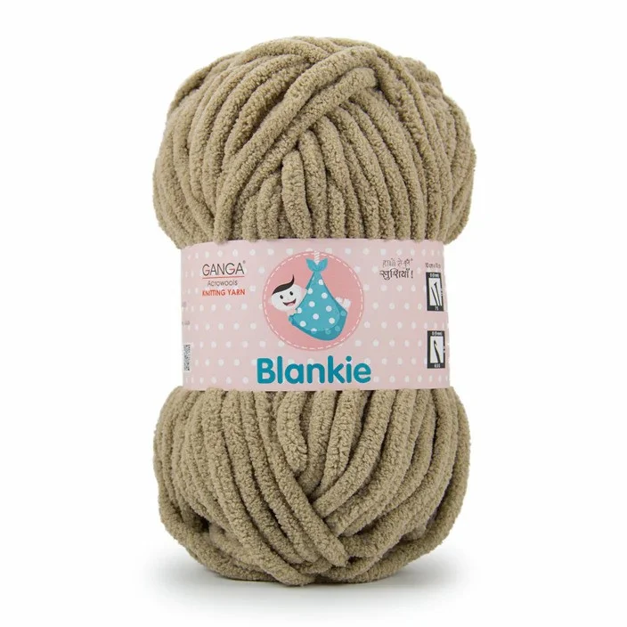 Blankie Yarn for Knitting Crocheting Soft Warm Blankets And Toys Size 5/US I 5mm 100% Acrylic photo 6