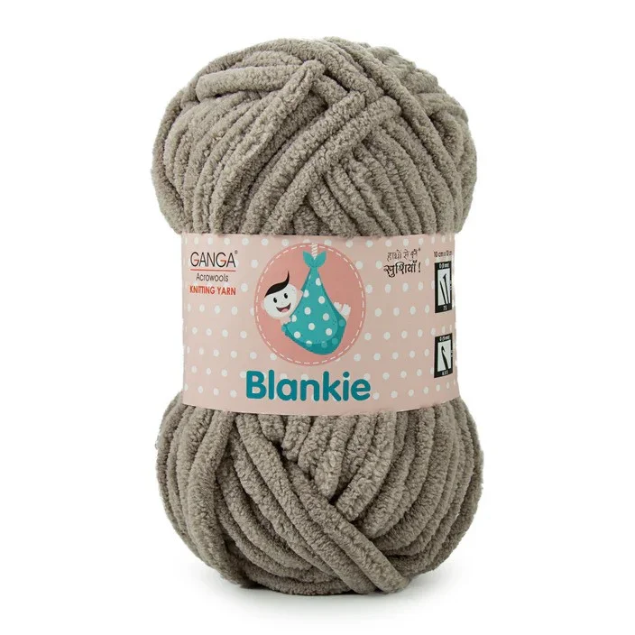 Blankie Yarn for Knitting Crocheting Soft Warm Blankets And Toys Size 5/US I 5mm 100% Acrylic photo 9